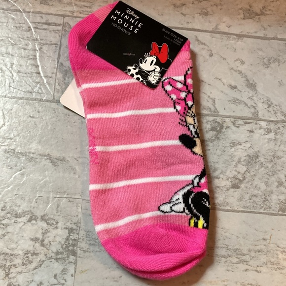 Disney Minnie & Micky Mouse No-Shows Sock Bundle - Picture 6 of 9